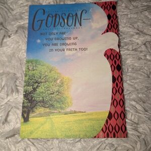 Dayspring Godson Card
